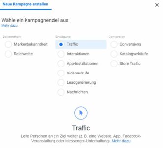 In 5 Schritten zur ersten Facebook-Anzeige (Bild1-business.facebook.com)